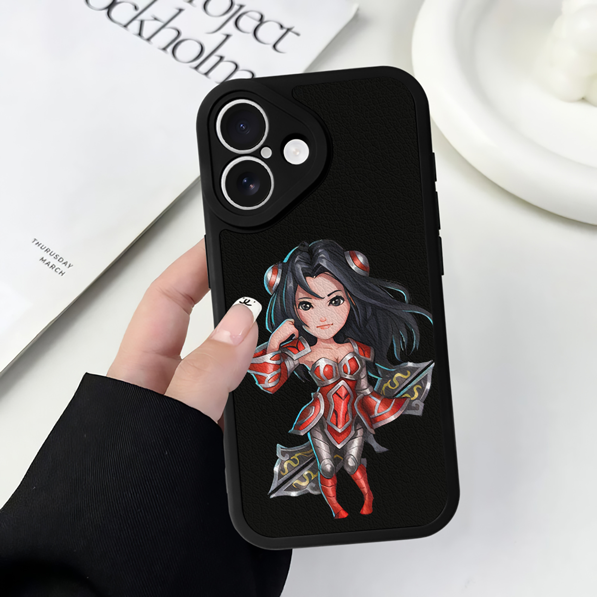 リーグ・オブ・レジェンド League of Legends LOL 【iPhone 16シリーズ対応】シリコンスマホケース（レザー調） 材質：シリコン